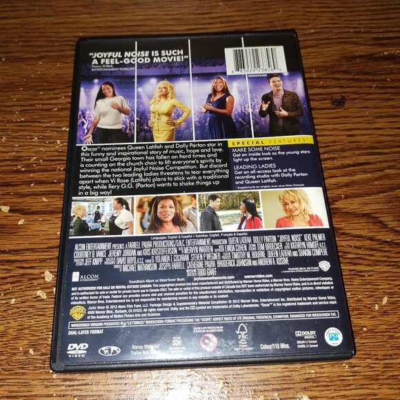 Joyful Noise (DVD, 2012, Widescreen Edition, Canadian) - Picture 3 of 3